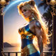 Artzy Tarot - Strength AC