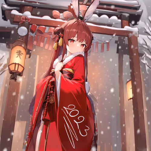 Happy New Year 2023 - Usagi