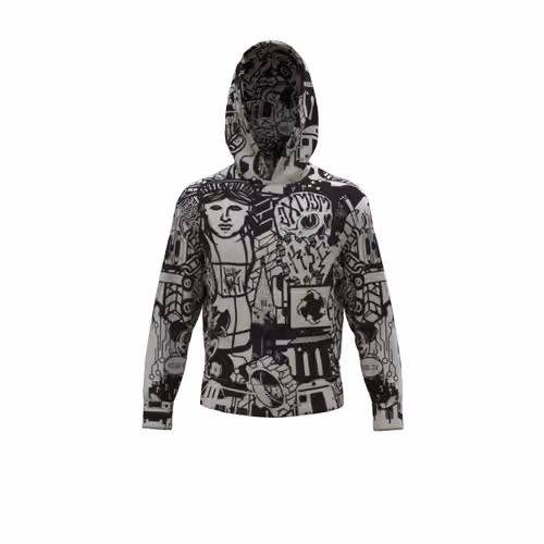 VCOF B&W Hoodie