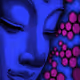Buddha in blue