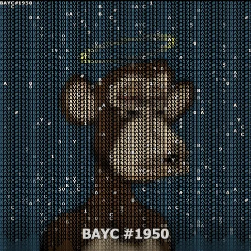 Ascii Art BAYC