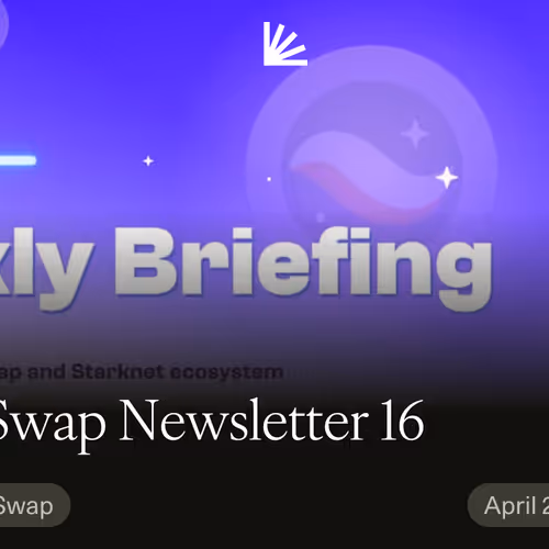 JediSwap Newsletter 16