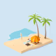 Isometric Beaches Polygon