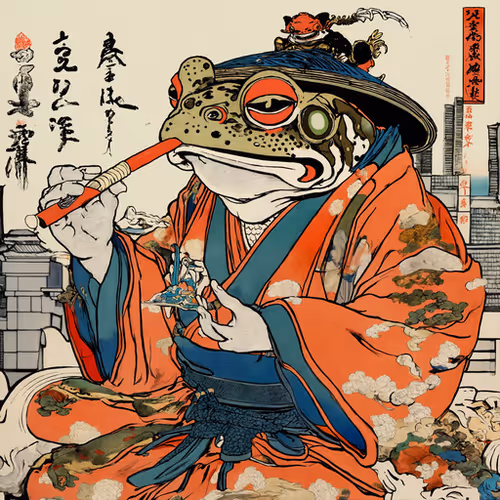 Toad Samurai
