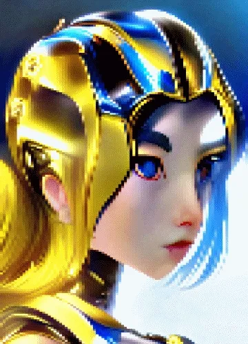 16-bit Anime Game Card