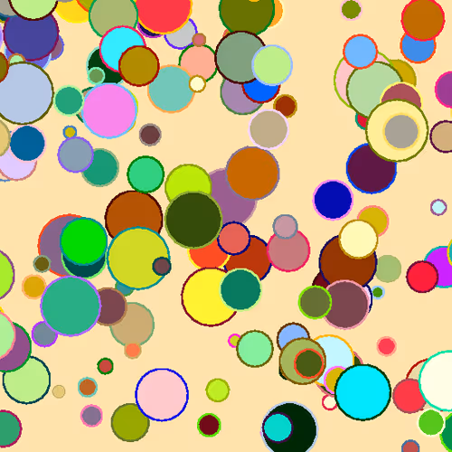 generative art - Bubbles