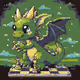 Dragon Pixel Art