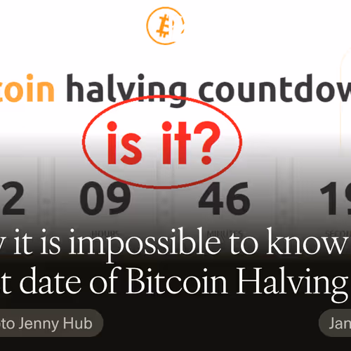 Why it is impossible to know the exact date of Bitcoin Halving