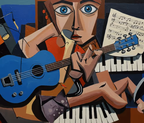 The Blue Guitar Variations