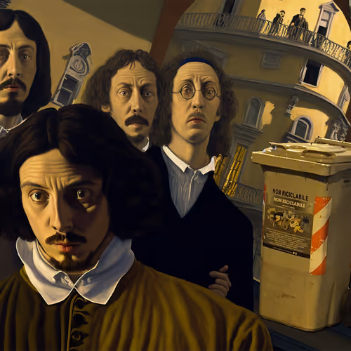 trash is in your eyes