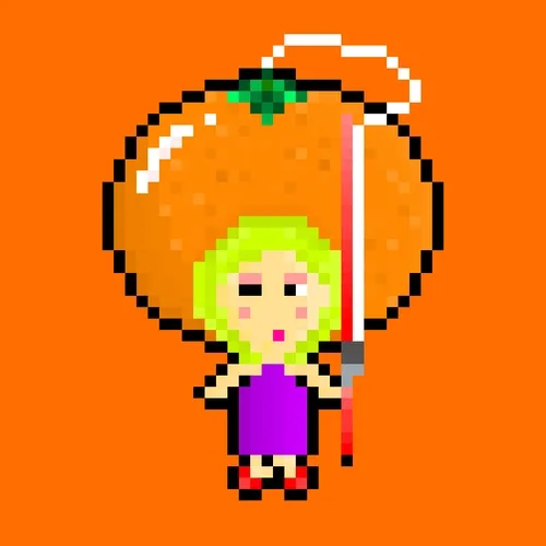 Pixel Anglers (((Single))) -Orange-