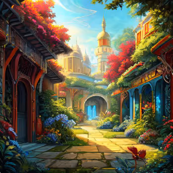 Magical Worlds by Tomazzo