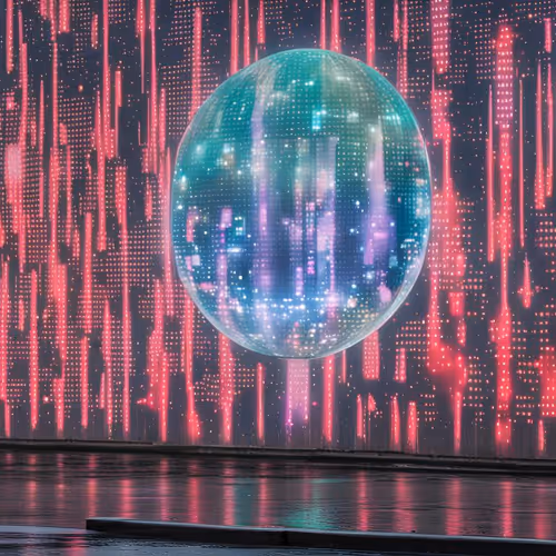 Megalopolis beneath trench coat