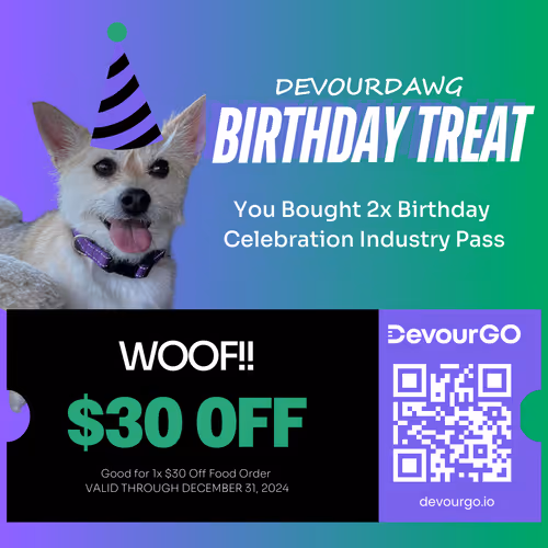 DevourDawg Birthday Treat