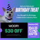 DevourDawg Birthday Treat
