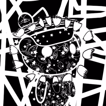blackandwhite by dogfart6942 x Reddit Collectible Avatars