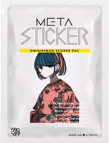 ONIGIRIMAN STICKER PAC - PACKS