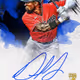 Cleveland Indians® Daniel Johnson Rookie and Future Phenoms Facsimile Signature Blue 13 Su