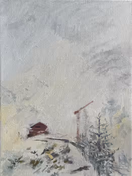 When there are mountains, but they are absent.