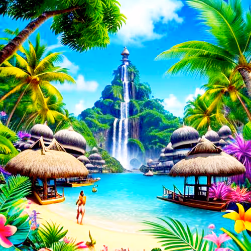 Places To See: Exotic Islands, Paridise Lands, and Tavel Landscapes NFTs