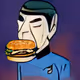 Cheeseburger Spock