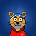 Cute Pixel Cat Club