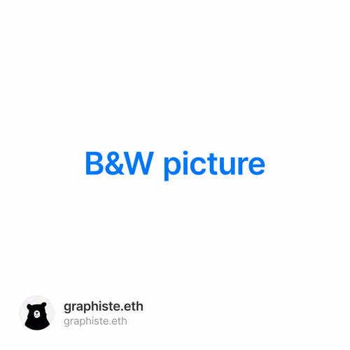 B&W picture