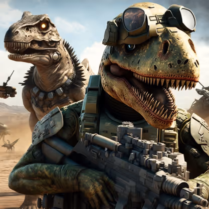 World War; planet of animals