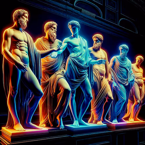 Clay toy movie style