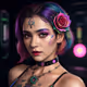 Cyberpunk Girls Image Collection