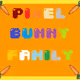 Pixel Bunny Family