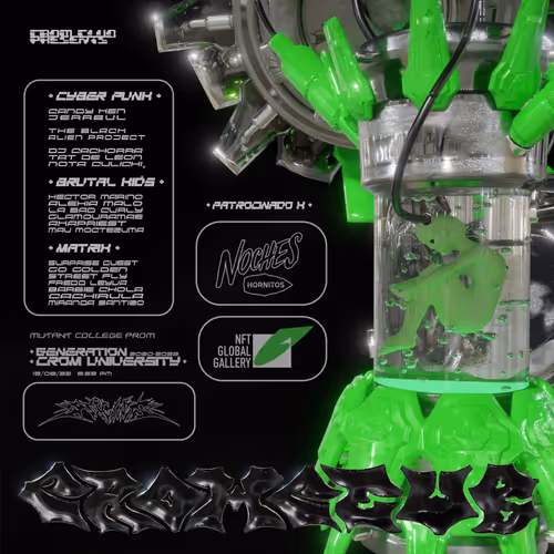 CROM Magazine x NFT GLOBAL GALLERY