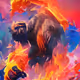 Kong fighting Inferno