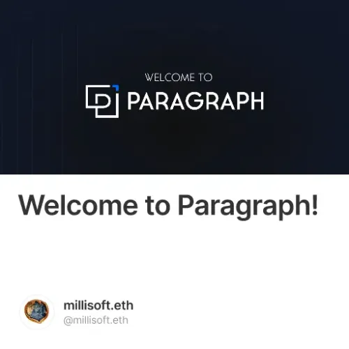 Welcome to Paragraph!
