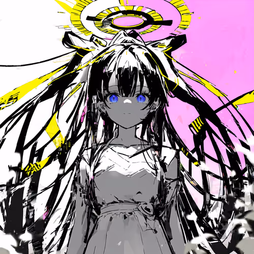 菜の花畑の天使