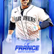 Seattle Mariners™ Ty France American League Base Blue 4 Rare