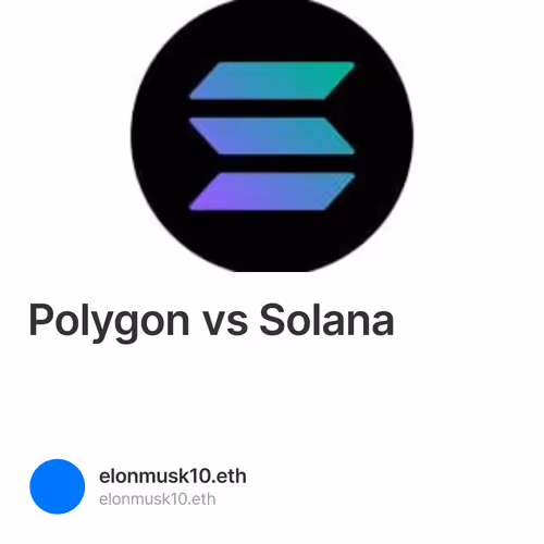 Polygon vs Solana