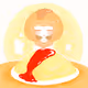 GIRL EATING