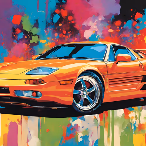 Pop Art Series NFT #4type cars