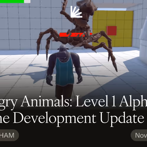 Hangry Animals: Level 1 Alpha Game Development Update #3