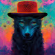 Wolf Psychedelic Universe