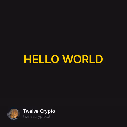 HELLO WORLD