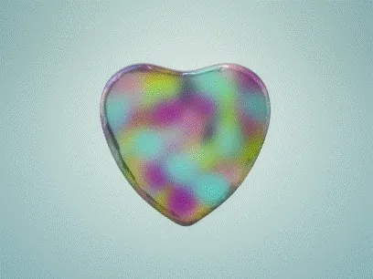 Hovering Graffiti Heart