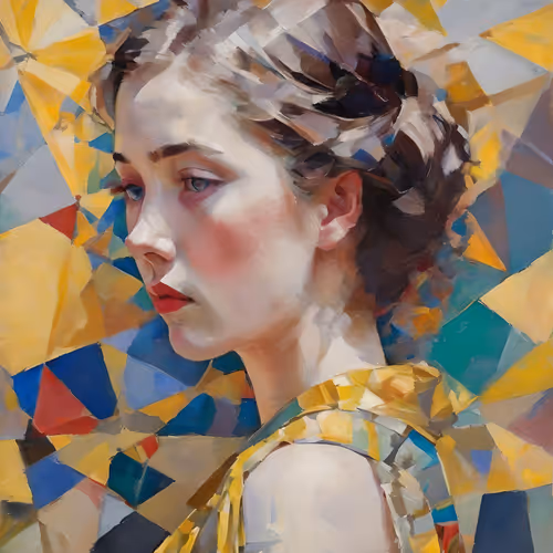 AI Women Oil Paintings