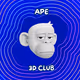 Apes On Ape 3D Club