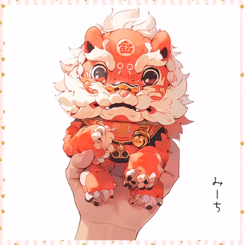 手乗りシーサーちゃん　その3
