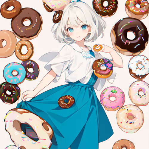 Donut girl first