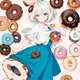 Donut girl first