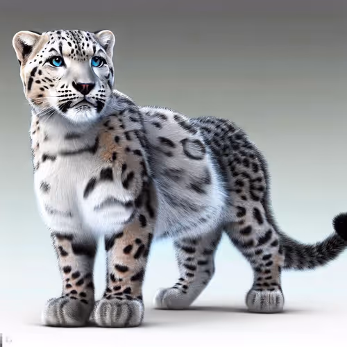 Snow Legendary Leopards - Collection