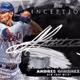 New York Mets® Andres Gimenez Silver Signings Facsimile Signature Silver 28 Super Rare